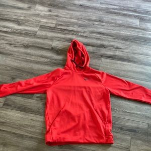 Red Nike hoodie, Size: Large